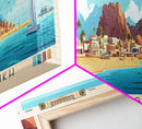 Sharm El Sheikh, Egypt Panoramic Print, Vacation Gift, Egypt Wall Art, Vacation Wall Art, Vacatation Memories, Beach Decor, Beach Or Lakehouse Art
