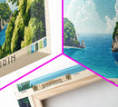 Similan and Surin, Thailand Panoramic Print, Vacation Gift, Thailand Wall Art, Vacation Wall Art, Vacatation Memories, Beach Decor, Beach Or Lakehouse Art
