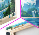 Tupinambarana, Brazil Panoramic Print, Vacation Gift, Brazil Wall Art, Vacation Wall Art, Vacatation Memories, Beach Decor, Beach Or Lakehouse Art