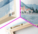 Bačvice, Croatia Watercolor Beach Print, Vacation Gift, Croatia Wall Art, Beach Painting, Beach Decor, Beach Painting