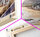 Jeffreys Bay, South Africa Watercolor Print, Vacation Gift, South Africa Wall Art, Beach Painting, Beach Decor, Large Wall Art, Wood Frame Art