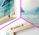 Tubtim Bay, Thailand Watercolor Beach Print, Vacation Gift, Thailand Wall Art, Beach Painting, Beach Decor, Beach Painting
