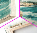 Frenchman’s Cove, Jamaica Watercolor Print, Vacation Gift, Jamaica Wall Art, Beach Painting, Beach Decor, Large Wall Art, Wood Frame Art