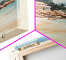 Île de Ré, France Watercolor Beach Print, Vacation Gift, France Wall Art, Beach Painting, Beach Decor, Beach Painting