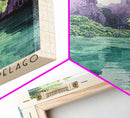 The Bacuit Archipelago, Philippines Watercolor Beach Print, Vacation Gift, Philippines Wall Art, Beach Painting, Beach Decor, Beach Painting