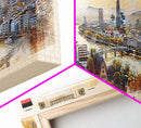 Bonn Germany Travel Print Wall Art, Panoramic City Art, Travel Art, Wall Decor, Vacation Gift, Framed Canvas Print Or Metal Art