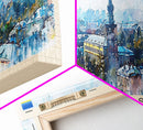 Cherkasy Ukraine Travel Art, City Art, Framed Canvas Print or Metal Wall Art, Europe Travel Poster, Panoramic Wall Art, Extra Wide Wall Art