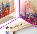 Dortmund Germany Wall Art, Panoramic Travel Poster, Panoramic Framed Canvas Print, City Wall Art, Wall Hanging Home Decor, Travel Art