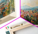 Reggio Emilia Italy Travel Print Wall Art, Panoramic City Art, Travel Art, Wall Decor, Vacation Gift, Framed Canvas Print Or Metal Art