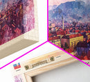 Čačak Serbia Wall Art, Panoramic Travel Poster, Panoramic Framed Canvas Print, City Wall Art, Wall Hanging Home Decor, Travel Art