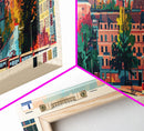 Lahti Finland Panoramic Travel Poster, Framed Canvas Print or Metal Wall Art, Travel Art, Home Decor, Panoramic Painting, Midcentury Art