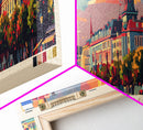 Ulyanovsk Russia Travel Art, City Art, Framed Canvas Print or Metal Wall Art, Europe Travel Poster, Panoramic Wall Art, Extra Wide Wall Art