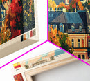 Orebro Sweden Travel Art, City Art, Framed Canvas Print or Metal Wall Art, Europe Travel Poster, Panoramic Wall Art, Extra Wide Wall Art