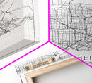 Anaheim Street Map, California Map, City Map Wall Decor, Travel Map, Minimalist, Modern Art, Wall Art, Canvas Print, Canvas Wall Art