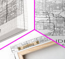 Chandler Street Map, Arizona Map, City Map Art, Modern Art, Wall Art, Canvas Print, Canvas Wall Art, Home Office Art, Housewarming Gift