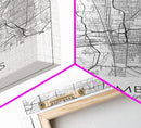 Columbus Street Map, Ohio Map, City Map Art, Minimalist Art, Wall Art, Canvas Print, Canvas Wall Art, Travel Decor, Office Wall Art