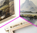 Connemara National Park Travel Print Wall Art, Travel Poster Print, Retro Style COUNTRY Home Decor, Wall Hanging, Travel Gift Idea, Unique Metal Art