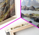 Lofoten Islands Travel Poster Print, Framed Canvas Wall Art, Metal Wall Art, COUNTRY art, Gift For Him, Travel Wall Art, Travel Lover Gift