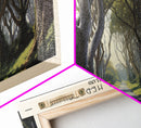 The Dark Hedges Wall Art Travel Poster Print, Gift For Travel Lover, Vacation Gift, COUNTRY Wall Art, Home Decor, Original Art
