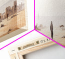 Timbuktu Framed Canvas Print Travel Poster | Wall Art | Home Decor | Gift For Travel Lover | Wall Hanging | Original Art