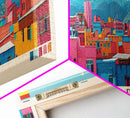 La Guardia, Bolivia Panoramic Canvas Print, La Guardia, Bolivia Painting, Bolivia Art, La Guardia Travel Poster, Travel Art, Guest Room Painting