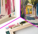 Parana, Argentina Panoramic Canvas Print, Parana, Argentina Painting, Argentina Art, Parana Travel Poster, Travel Art, Living Room Painting