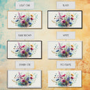 Wildflowers, Watercolor Floral Print, Framed Canvas Art, Beautiful watercolor flower art