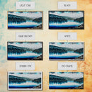 Blue Lake Art | Framed Canvas Print | Blue Lake Painting | Oregon Lake House Decor | Guest Room Landscape Painting | Diamond Lake Painting
