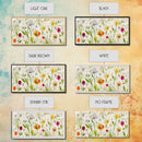 Botanical wall art, spring flowers, canvas print, dorm art for girls