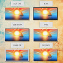 Seascape Wall Art, Sunset Wall Decor, Sailboat Wall Decor, Nature Wall Art, Panoramic Wall Decor, Canvas Print, Wall Art, Framed Canvas Art