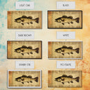 Fish Wall Decor, Animal Wall Art, Nature Wall Art, Minimalist Wall Decor, Panoramic Wall Decor, Canvas Print, Wall Art, Framed Canvas Art