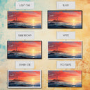 Lighthouse Decor, Nautical Wall Art, Ocean Wall Art, Sunset Wall Print, Panoramic Art, Wall Art, Canvas Art, Landscape Art, Apartment Art