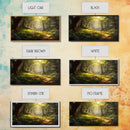 Forest Wall Art, Trees Art Print, Enchanted Forest, Panoramic Art, Wall Art, Canvas Art, Landscape Art Print, Game Room Décor, Cozy Gift