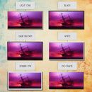 Outrun Style Ghost Ship, Abandoned Pirate Ship, ready to hang canvas print, framed art, cool unique wall decor