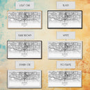 Atlanta Street Map, Georgia Map, Map Print, Modern Art, Wall Art, Canvas Print, Housewarming Gift, Above Bed Prints, Wall Prints