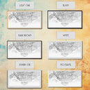 San Diego City Map, California Art, Map Print, Modern Wall Art, Wall Art, Canvas Art, Home Décor Prints, Friendship Gift, Horizontal Art