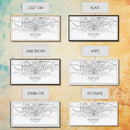 Tallahassee City Map, Florida Art, Map Print, Modern Wall Art, Wall Art, Canvas Art, Teen Boy Wall Art, Going Away Gift, Office Wall Décor