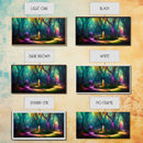 Beautiful Fantasy wall art, canvas print, magical forest, fantasy landscape art, ready to hang wall art