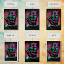 Surreal/psychedelic pirate ghost ship, fine art poster print