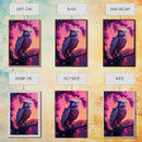 Cyberpunk Robot Owl, framed canvas print, Cybernetic android owl art, vaporwave aesthetic futuristic art