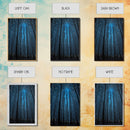 Birch Tree Forest At Night, Starry Night Sky, Framed Canvas Print, Boho Minimalist Farmhouse Decor, Primitive Art