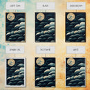 Japanese Style Wall Art, A Stormy Sea and Full Moon, Canvas Print, ready to hang wall art