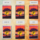 Triptych 3 panel Wall Art, Framed Canvas Prints, Synthwave Landscape Decor, MCM 80s Vibes Retro Style 3 Piece Art