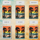 Vintage Style Art, Framed Canvas Prints, Lake and Pine Tree Forest Landscape, Florida Everglades at Sunset