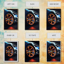 Car Guy Wall Art, Exotic Super Car Deep Dish Rims, Office or Man Cave Art, Automotive Photography, Sports Car Wall Art