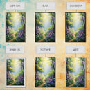 Wildflower Meadow, Flower Art, Colorful Flower Art, Canvas Print, Wall Art, Vertical Print, Wildflower Print, Teacher Gift, Home Office Art