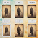 Civil War Era Photography, Framed Canvas Print, Tintype / Ferrotype reproduction wall art, Halloween Art