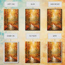 Forest Wall Art, Trees Wall Art, Fall Wall Print, Canvas Print, Wall Art, Vertical Art, Housewarming Gift, Ranch Decor, Country Wall Art