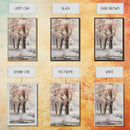 3 Piece Winter Scene, Framed Canvas Prints, Triptych Christmas Painting, Christmas Decor, Winter Art, Christmas Wall art, Xmas Art