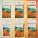 Poppies Wall Art, Meadow Wall Print, Wildflower Meadow, Canvas Print, Set Of 3 Prints, Wall Art, 3 Piece Wall Art, Southern Decor, RV Decor